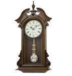 Rhythm Chime And Melodies Pendulum Wall Clock 27 Cm X 65 Cm X 11 Cm