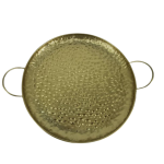 Goldair Gold Metal Tray With Gold Handle SGN2688