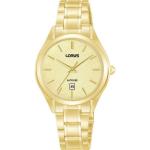 LORUS Ladies Gold Pvd Silver Dial Watch