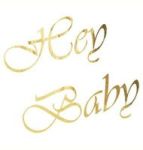 Baby Shower Guest Book - Comments Book Baby Shower Party Decor Hardcover