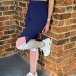 Belle Serenity Tights - M Blue