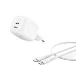 Belkin 50W 2-PORT Type-c Charger White