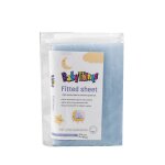 Fitted Sheet Std Cot - Grey