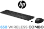 HP 650 Wireless Mouse And Keyboard Combo - Black