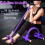 Slim Waist Workout In The Comfort Of Your Home: Fitness Pedal Sit Up Pull Rope Gym Equipment