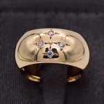 10CT Yellow Gold Dress Ring
