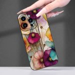 Fashionable And Popular Personality Beautiful Retro Flower Pattern Premium Soft Protective Phone Case For Iphone 7 8 X XS XR 11