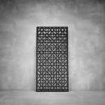 Wall Art D135 - 2000 X 1000 X 20 Indoor Matt Silver No