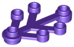 Parts Plant - Leaves 4 X 3 2423 - Dark Purple