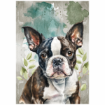 Tear Resistant Deco Print French Bulldog