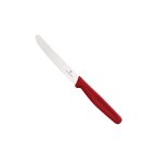 Victrinox Steak Knife Serr Round Red