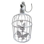 Small Antique Bird Cage Metal 28CM