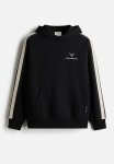 Loose Fit Sports Hoodie In Drymove - Black