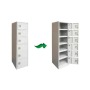 6 Tier Steel Office Cabinet