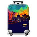 Printed Luggage Protector - Italy Skyline - XL