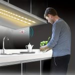 1PC Pir Motion Sensor LED Strip Lights DC5V USB Automatic Switch Light Stair Wardrobe Closet Kitchen Bedroom Hallway LED Light