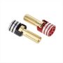 2PCS/SET Battery Heatsink Plugs & Grips Kit 5.0MM For 1/10 Off-road Truck R