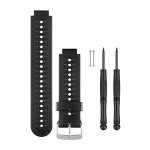 Garmin Replacement Fr 735 Silicone Bands – Black & Grey