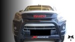 Isuzu Dmax X-rider Black Stainless Steel Nudge Bar
