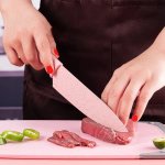 Non-stick Stainless Steel 6 Piece Knife Collection