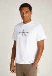 Calvin Klein Short Sleeve Hero Monogram Tee 20S Archive - Brilliant White