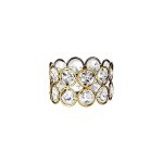 Bling Napkin Ring Gold