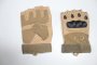 FAS176 Half Finger Gloves Hard Knuckles