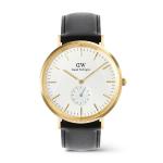 Classic Multi-eye Sheffield Off-white Sunray Gold Watch