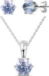 DESTINY Lavender Set With Crystals From Swarovski In A Macaroon Case