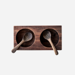 Salt And Pepper Bowl - Kiaat