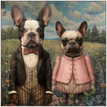 Scatter Cushion Or Cushion Cover Quirky Dogs
