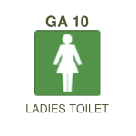GA10: Ladies Toilet – Sml