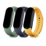 Xiaomi Mi Smart Band 5 Matte Straps – Navy Blue Yellow Mint Green