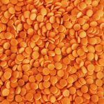 Orange Round Confetti 60G