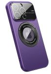 Tpu Magnetic Camera Protector Case For Iphone 13 13PRO 13 Pro Max Purple