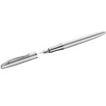 Pelikan Jazz Fountain Pen Metal Silver
