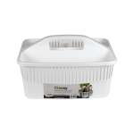 Classy Cleaning Supplies Basket Clear