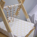 Changing Mat Cover Plain Bee Honeycomb