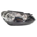 Vw Golf 6 Headlight Standard Right 09-12