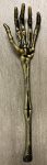 Skeleton Gold Tongs Halloween