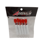 Adrenalin White Dingle Floats With Eye Small