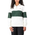 Springboks Classic Hoop Quarter Zip Cloud Dancer