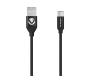 Volkano Weave Series Fabric Braided Type-c Cable - 1.2M - Black