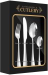 24 Piece Cutlery Set Stainless Steel Cutlery Set