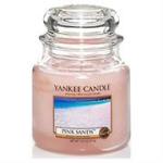 Yankee Candle Pink Sands Medium Jar Retail Box No