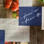 Food Plastic Tablecloth 140CM X 140CM