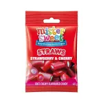Mister Sweet Liquorice 60G Cherry & Berry Straws