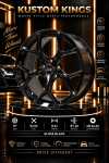 19 Inch Audi Fitment Rims 5 112 Pcd – 5 Spoke – Gloss Black