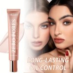 Yilest Zero Pore Makeup Primer 20G - Plant Squalane Rich Oil Control Long-lasting Natural Effect Cream Form Under 1 Fl Oz - Hydr