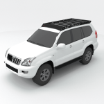 Toyota Land Cruiser 120 Prado Predator Stealth Roof Rack For